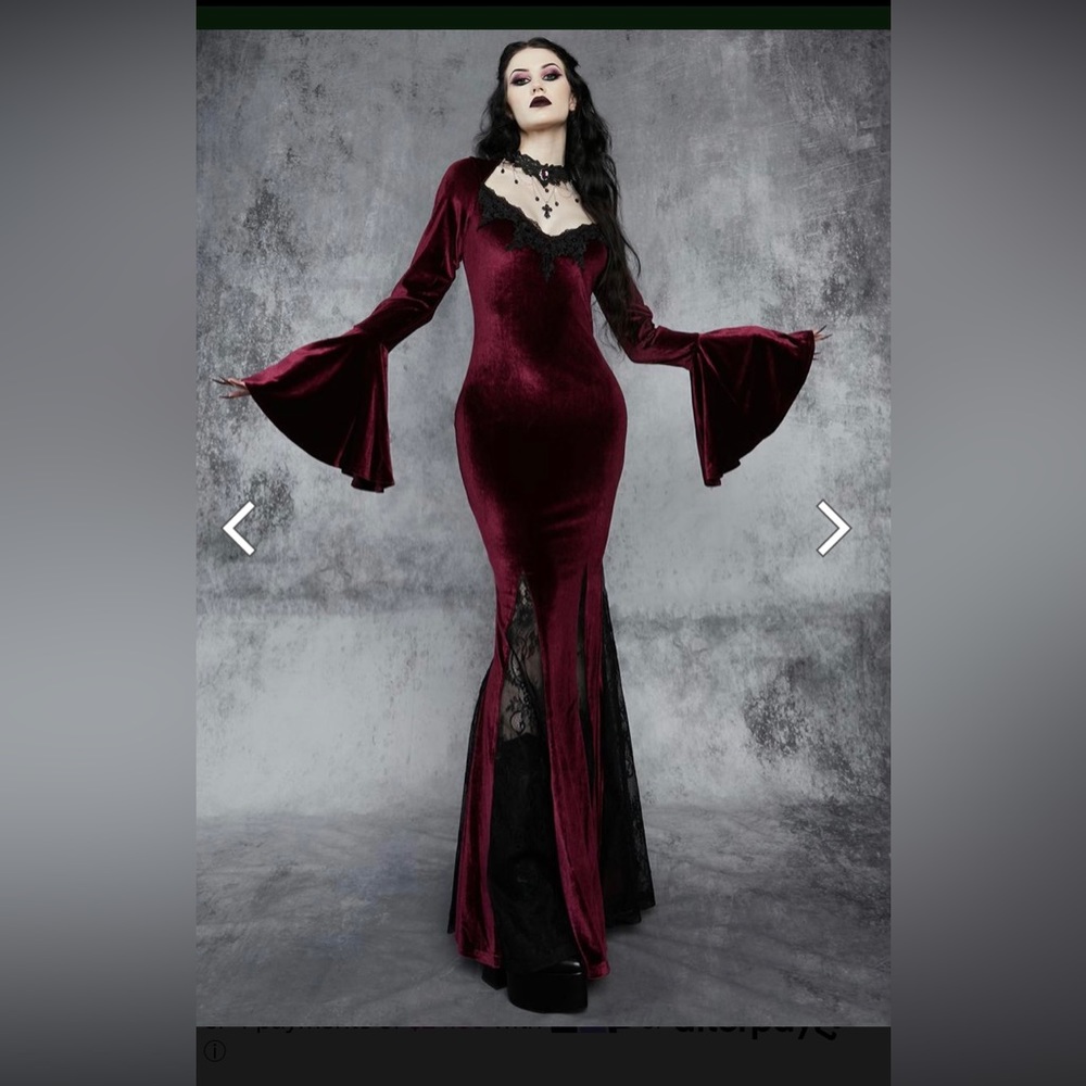 ISO!!! Dolls kill love like blood velvet dress